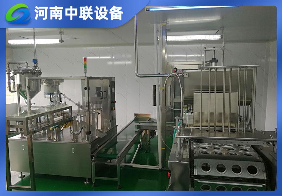 自立袋灌裝機(jī)+杯式灌裝機(jī)