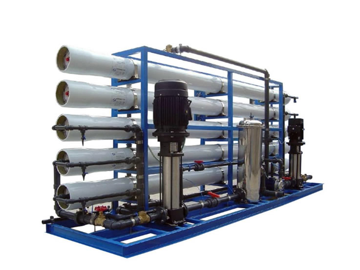 6T/小時(shí) 雙級反滲透水處理設(shè)備